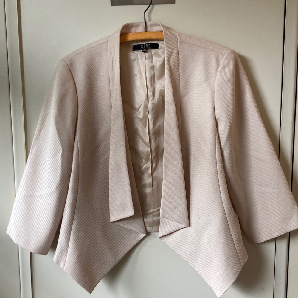 Alex Marie Cream Blazer